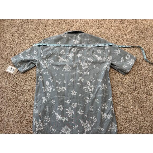 VANS Boys Hawaiian button up collared shirt, NWT; Boys size XL (16-18) - Picture 11 of 12